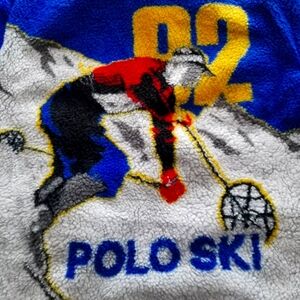 Polo by Ralph Lauren Blue and Red Ski Jacket